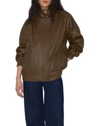 SOIA & KYO - Miu Leather Jacket - Lyst