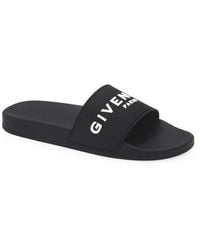 Givenchy - Logo Slide Sandal - Lyst