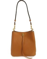 Rebecca Minkoff - Darren Deerskin Leather Shoulder Bag - Lyst