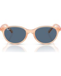 Ray-Ban - Kids' 45Mm Oval Sunglasses - Lyst