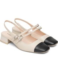Nero Giardini - Slingback Cap Toe Pump - Lyst