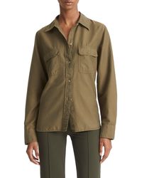 Vince - Utility Long Sleeve Button-up Shirt - Lyst