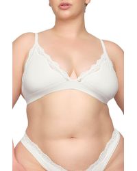 Skims - Fits Everybody Lace Triangle Bralette - Lyst