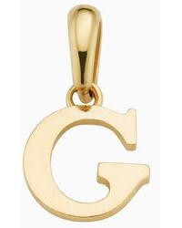 Oradina - 14K My Letter Initial Pendant Charm - Lyst