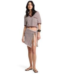 Onia - Linen Knit Mini Sarong - Lyst