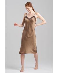 Natori - Ashley Icon Gown With Lace - Lyst