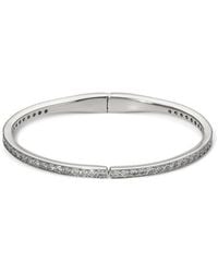 Nadri - Northern Lights Cubic Zirconia Hinge Bangle - Lyst