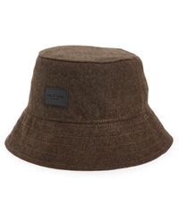 Rag & Bone - Addison Recycled Polyester & Wool Bucket Hat - Lyst