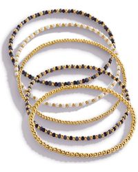 Mint & Lily - Weather The Storm Beaded Stacking Set Bracelet - Lyst