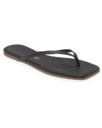 TKEES - Lily Square Toe Flip Flop - Lyst