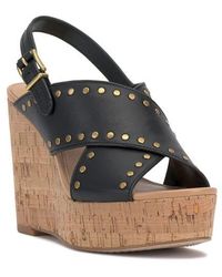 Vince Camuto - Ellna Platform Wedge Sandal - Lyst