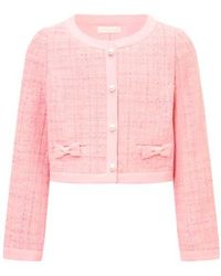 LoveShackFancy - Kids' Palomina Tweed Jacket - Lyst