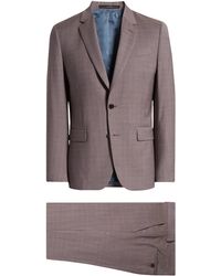 Paul Smith - Tailored Fit Check Wool Suit - Lyst