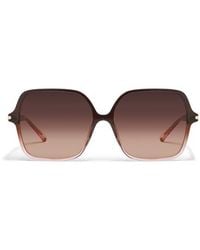 Quay - Press Tour 60Mm Gradient Square Sunglasses - Lyst