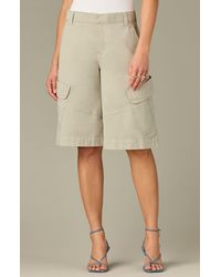 Wit & Wisdom - Skyrise Cargo Bermuda Shorts - Lyst