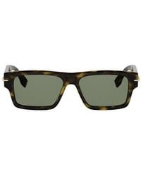 Fendi - Selleria 54Mm Rectangular Sunglasses - Lyst