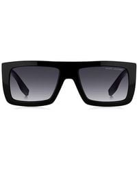 Marc Jacobs - 53Mm Gradient Rectangular Sunglasses - Lyst