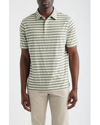 Scott Barber - Prep Stripe Polo - Lyst