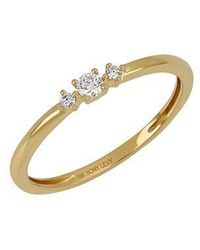 Bony Levy - Liora Stackable Diamond Ring - Lyst