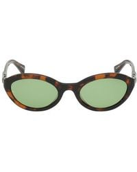 Rag & Bone - 52Mm Oval Sunglasses - Lyst