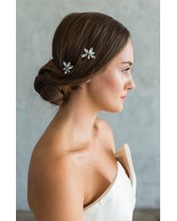 Brides & Hairpins - Chrysa Set Of 2 Hair Pins - Lyst