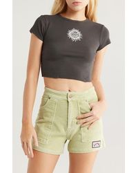 Billabong - Bring The Sun Cotton Graphic T-Shirt - Lyst
