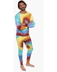 Leveret - Cotton Tie Dye Matching Family Pajamas - Lyst