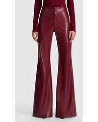 Alice + Olivia - Pantalone Vegano Andrew - Lyst