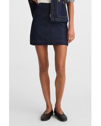 Madewell - Clean Denim Miniskirt - Lyst