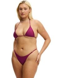 Cotton On - Micro String Triangle Bikini Top - Lyst