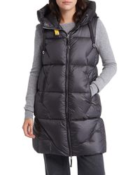 Parajumpers - Zuly Water Repellent 750 Fill Power Hooded Puffer Vest - Lyst