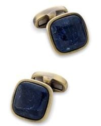 Paul Fredrick - Lapis Stone Cufflinks - Lyst