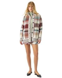 Missoni - Oversized Buttoned Cardigan With Check Pattern - Lyst