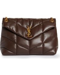 Saint Laurent - Medium Loulou Puffer Quilted Leather Crossbody Bag - Lyst