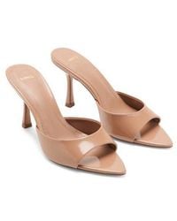 Mango - Pointed Toe Slide Sandal - Lyst