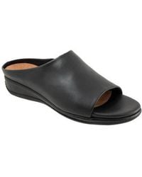 Softwalk - Turner Wedge Slide Sandal - Lyst