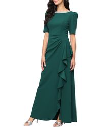 Alex Evenings - Embellished Neck A-Line Gown - Lyst
