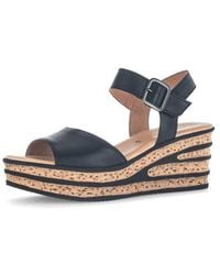 Gabor - Ankle Strap Wedge Sandal - Lyst