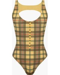 Oddli - Button One Piece - Lyst