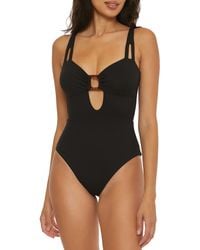 Becca - Fine Line One-piece Swimsuit - Lyst