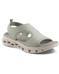 Flexus by Spring Step - Guzman Ankle Strap Platform Wedge Sandal - Lyst