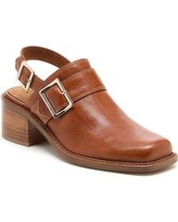Kelsi Dagger Brooklyn - Glory Square Toe Slingback Pump - Lyst