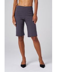 Franne Golde - All-Season Slim Stretch Bermuda Short - Lyst