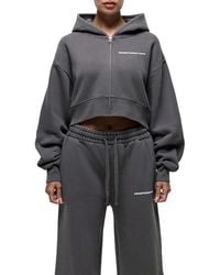 Good For Nothing - Vintage Crop Zip Hoodie - Lyst