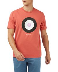 Ben Sherman - Target Organic Cotton Graphic T-shirt - Lyst