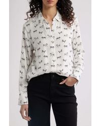 Rails - Saige Horse Print Button-Up Shirt - Lyst