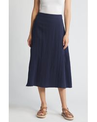 Caslon - Caslon(r) Cotton Gauze Skirt - Lyst