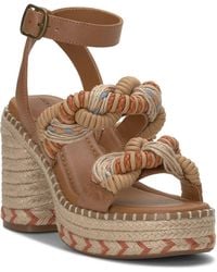 Lucky Brand - Jewelly Ankle Strap Espadrille Platform Sandal - Lyst