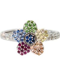 Fry Powers - Flower Powers Pave Ring - Lyst