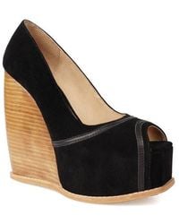 Zigi - Domenika Peep Toe Platform Wedge Sandal - Lyst
